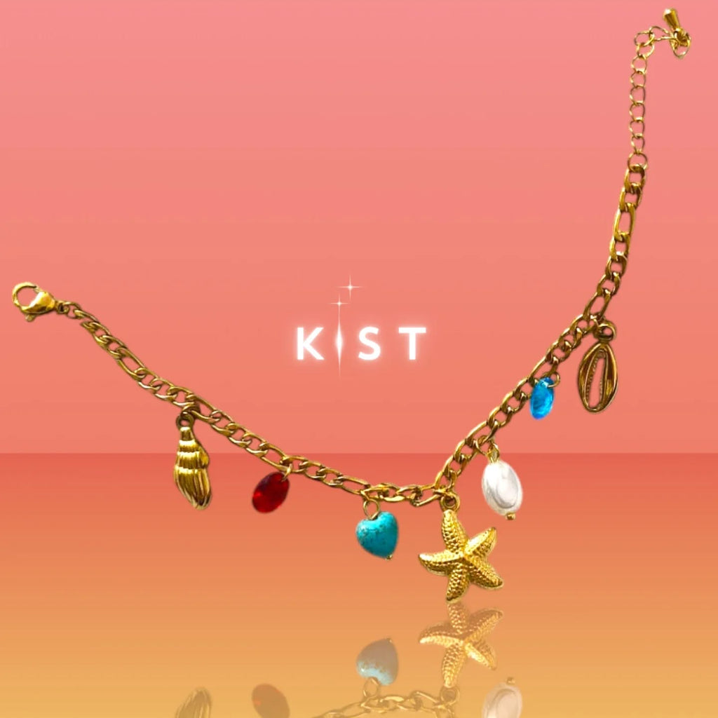 Mermaid's keepsake charm bracelet