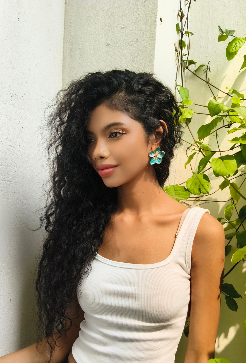 Forget me not earrings