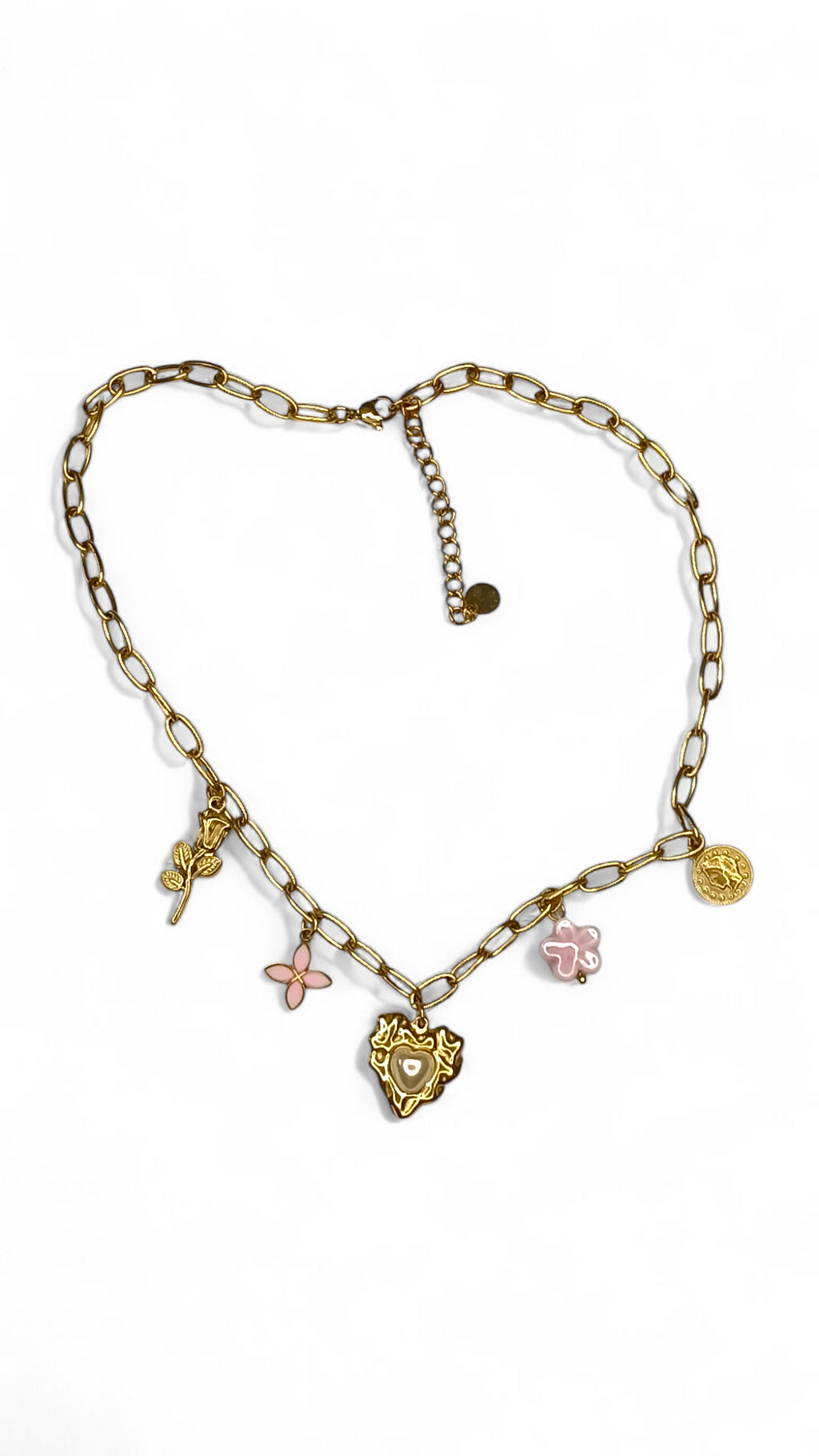 Blossom charm necklace