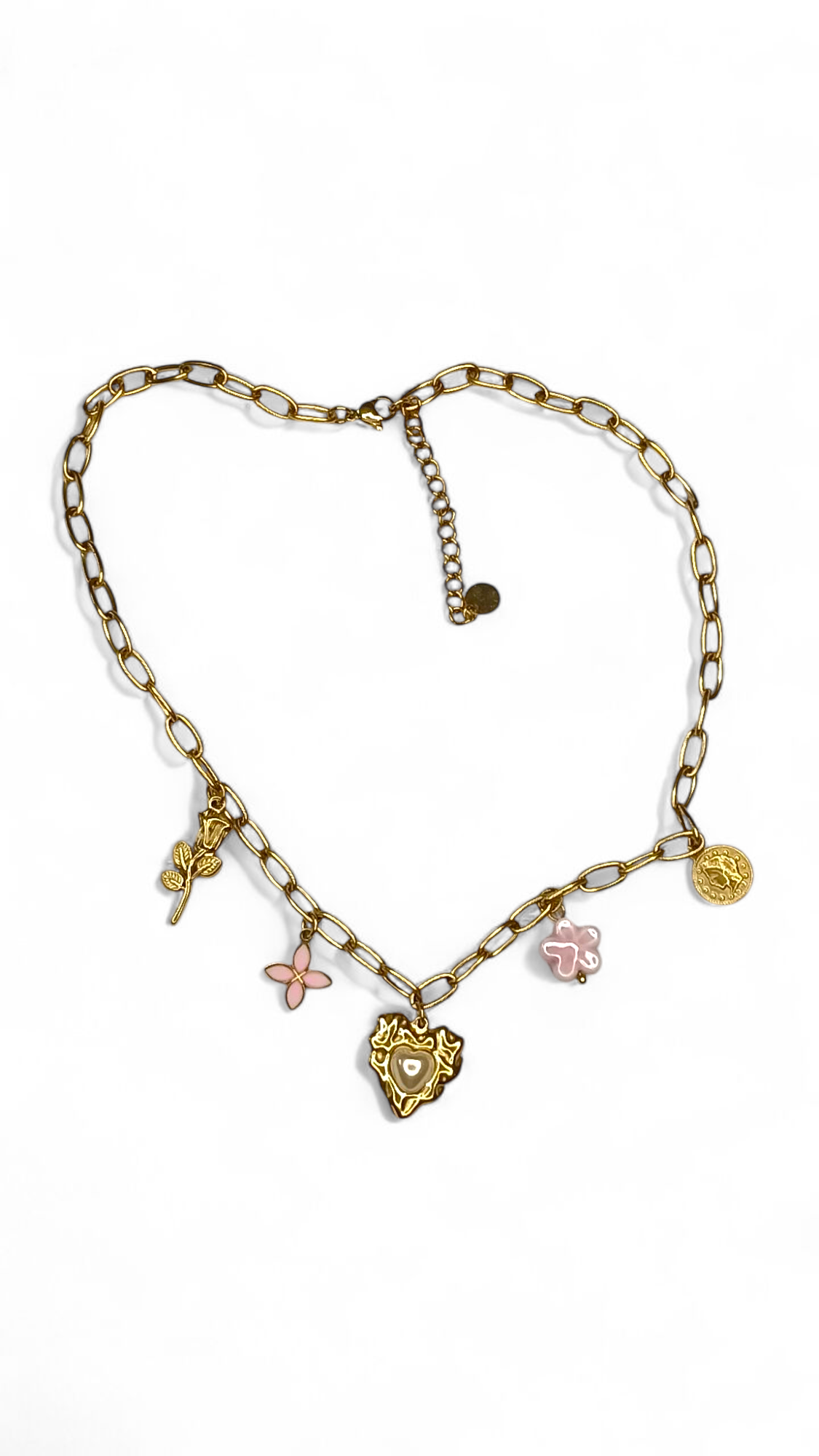 Blossom charm necklace