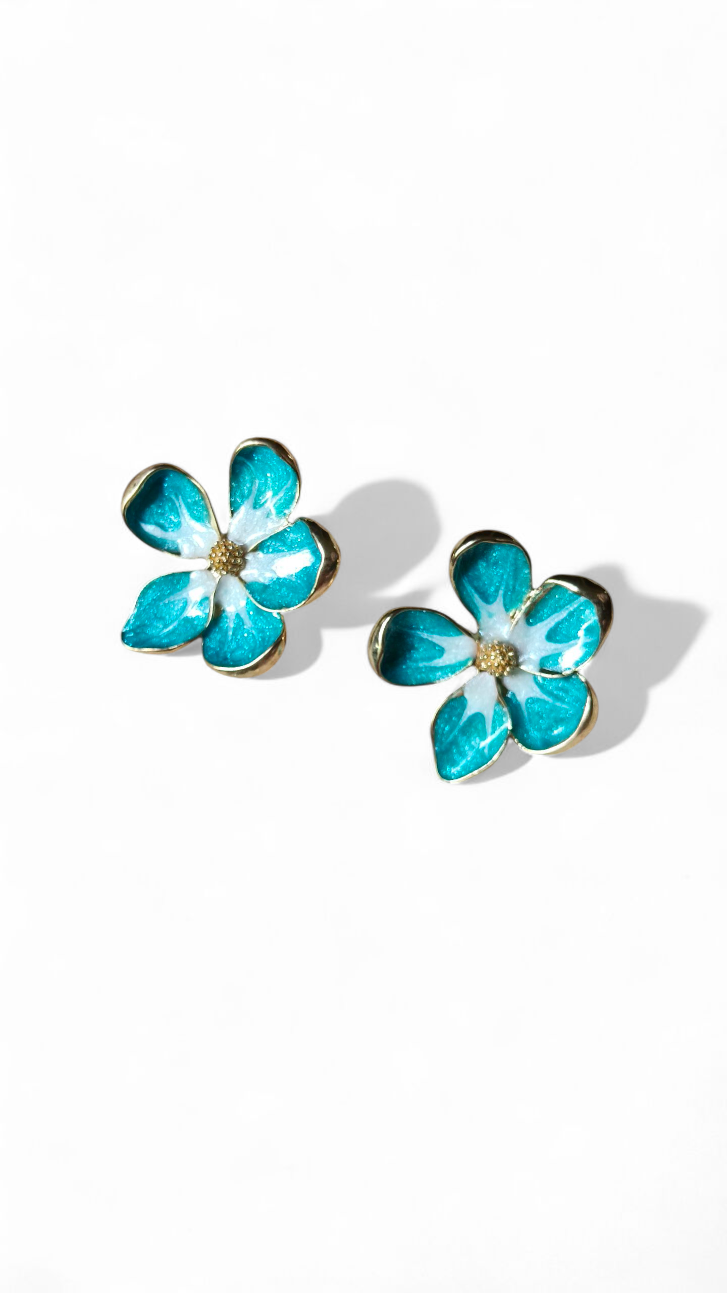 Forget me not earrings