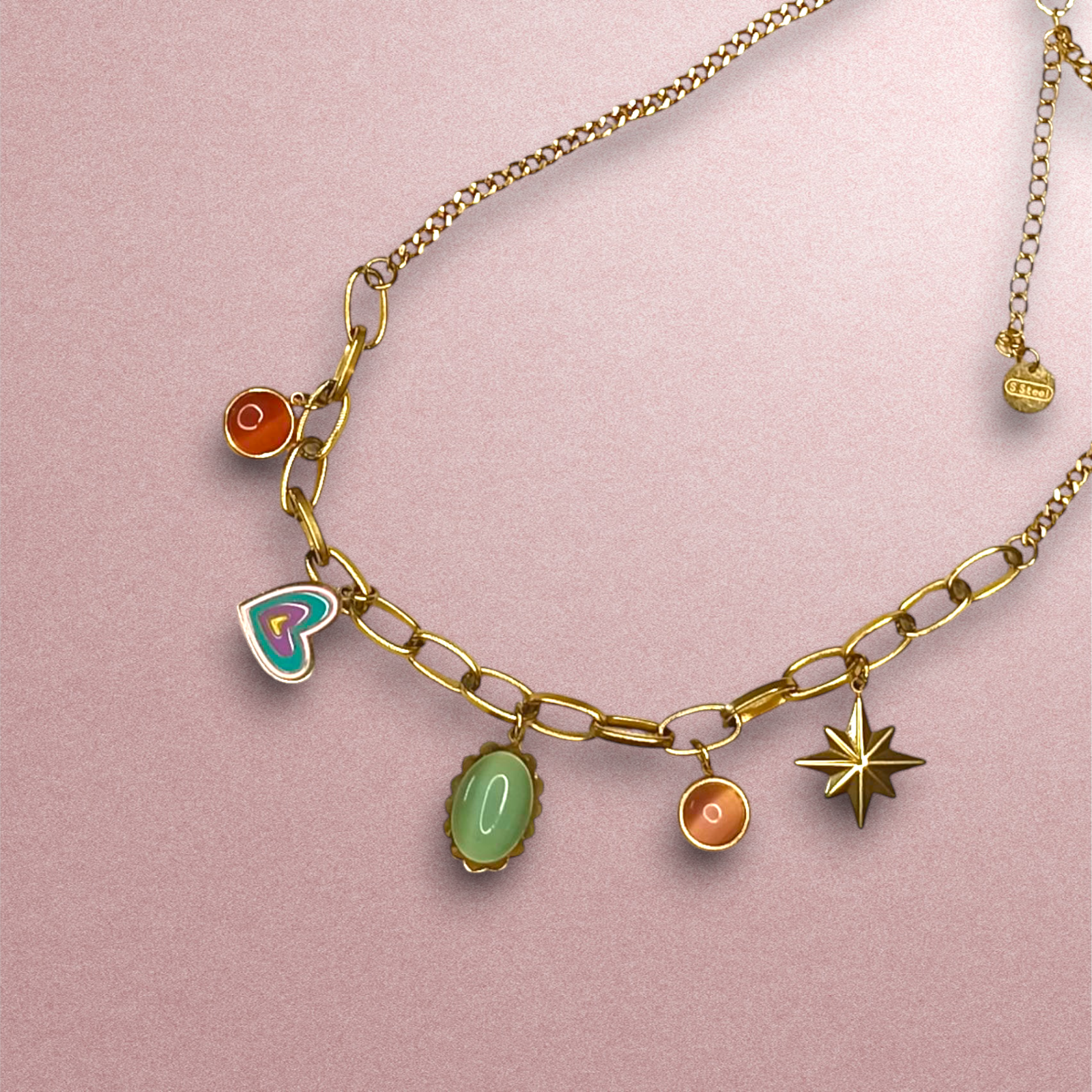 Chemical X charm necklace