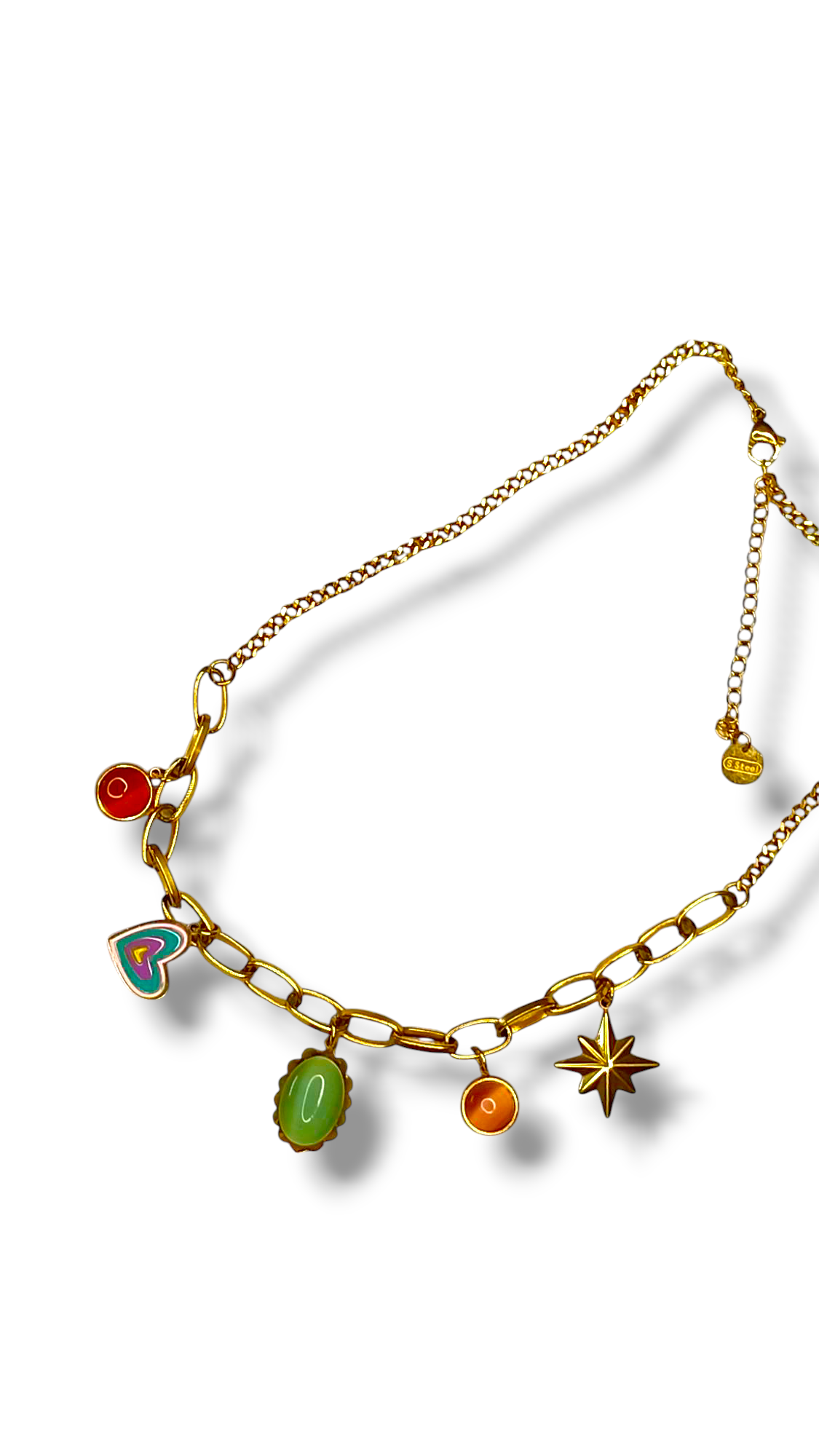 Chemical X charm necklace