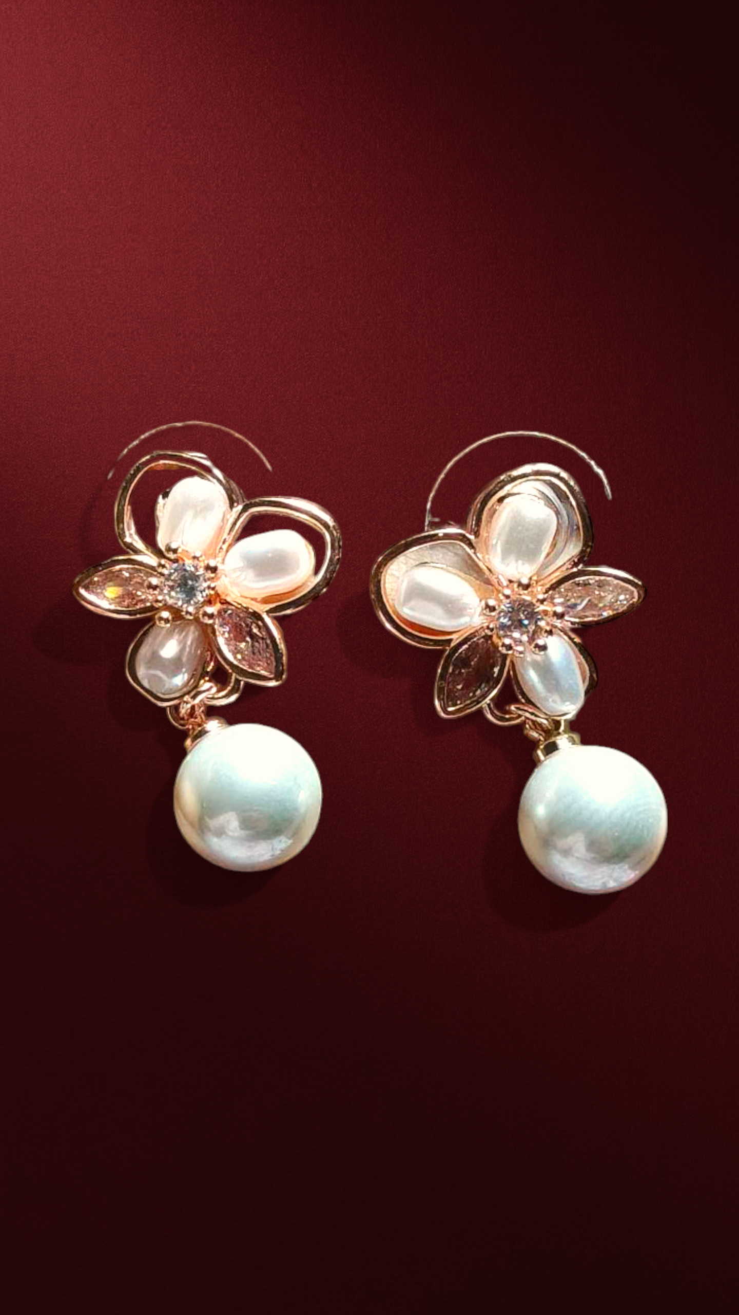 Motiphool earrings