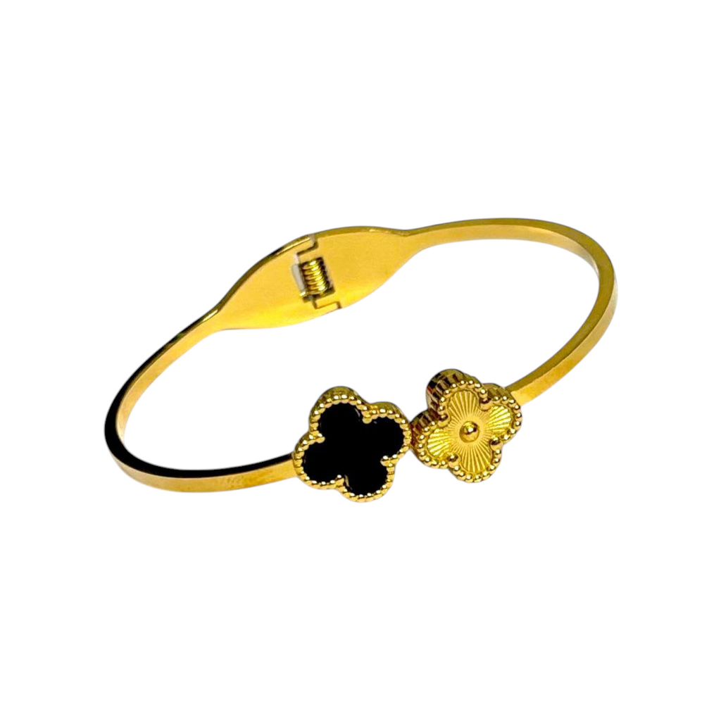 Dusk and Dawn Clover bracelet