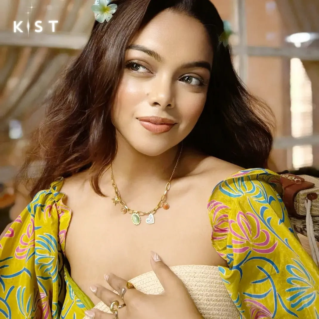 Chemical X charm necklace