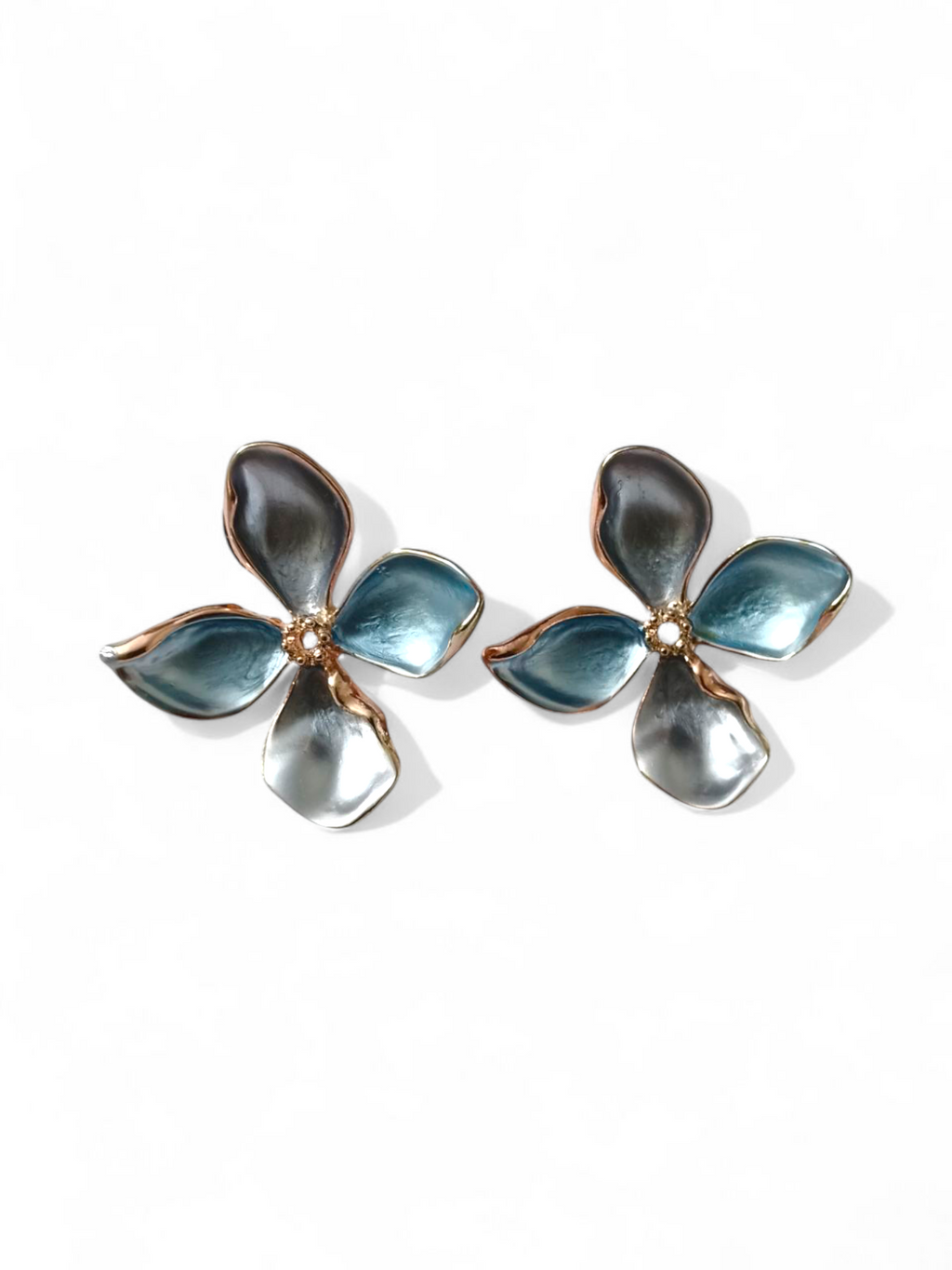 Midnight bloom earrings