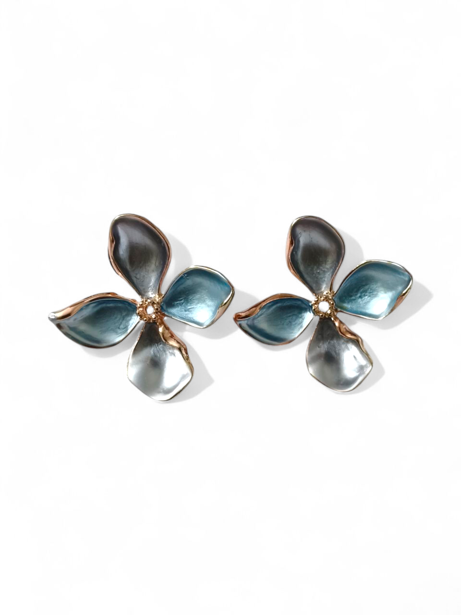 Midnight bloom earrings