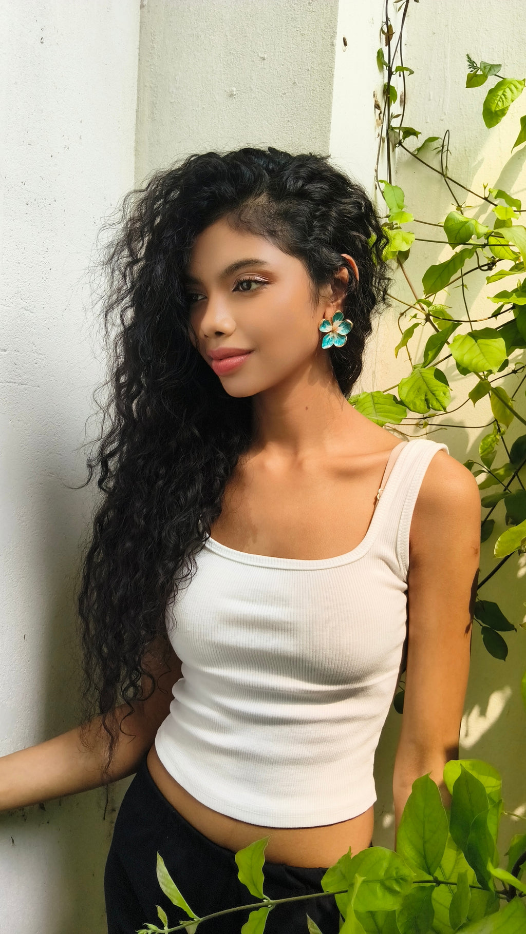 Forget me not earrings