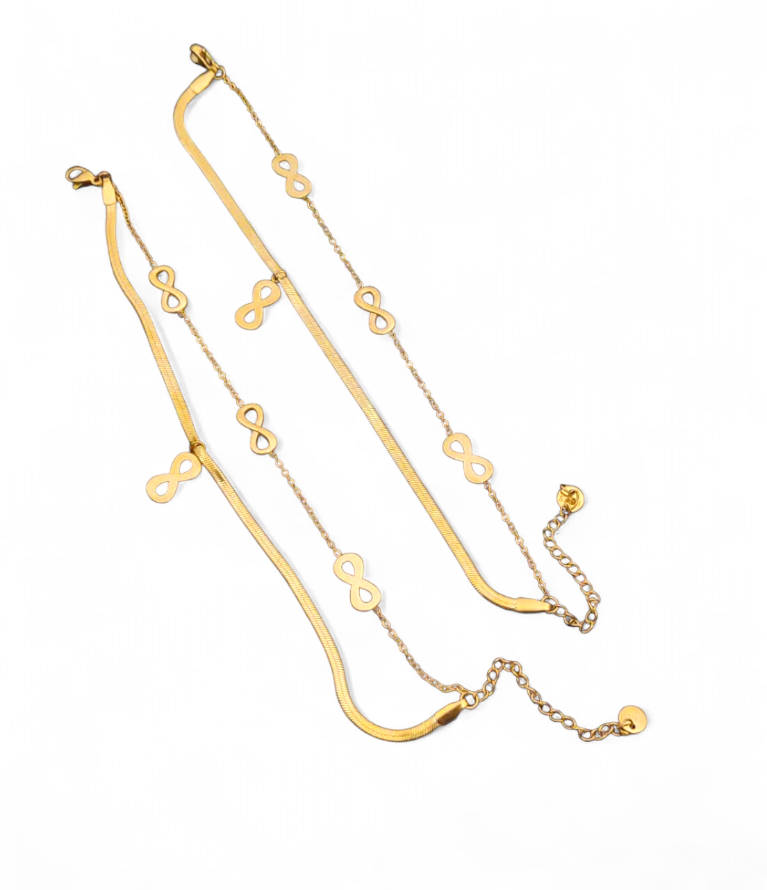 Forever chain bracelet