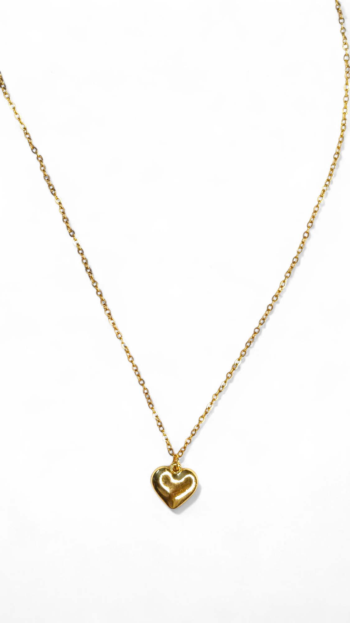 Heart of gold pendant